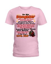 Firefighter's Daughter Ladies T-Shirt tile