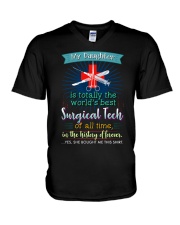 PROUD SURGICAL TECH'S MOM V-Neck T-Shirt thumbnail