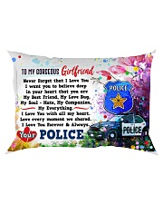 GIFT FOR A POLICE GIRLFRIEND - PREMIUM Rectangular Pillowcase front