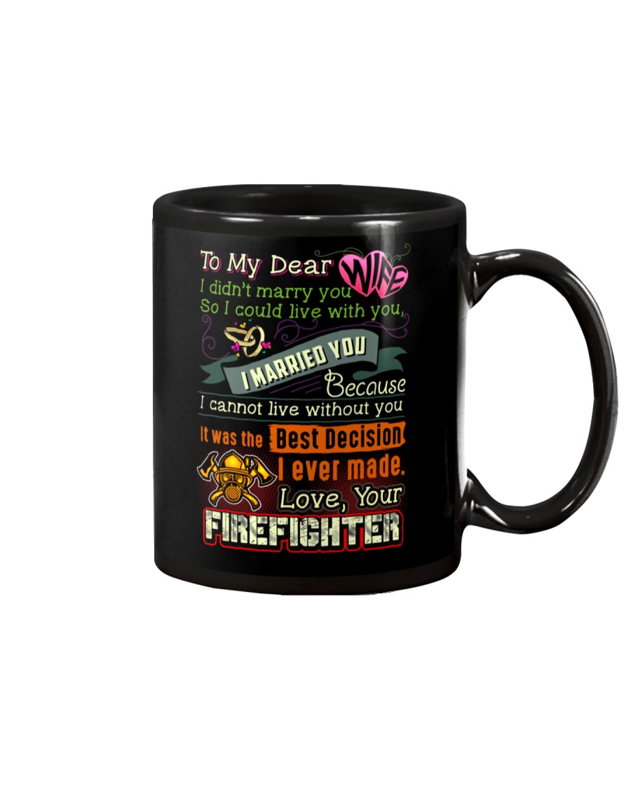 FIREFIGHTER'S WIFE Mug