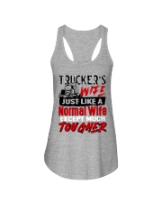 TRUCKER'S WIFE Ladies Flowy Tank tile