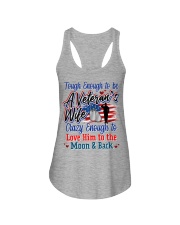 Veteran's Wife Ladies Flowy Tank tile