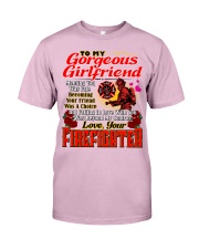 Firefighter's Girlfriend Classic T-Shirt tile