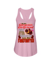 Firefighter's Girlfriend Ladies Flowy Tank tile