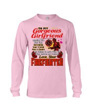 Firefighter's Girlfriend Long Sleeve Tee tile