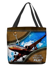 PILOT'S GIRL All-over Tote front