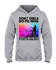I AM A FISHING GIRL Hooded Sweatshirt tile