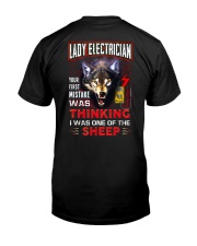 Lady Electrician - I'm the Wolf Classic T-Shirt thumbnail