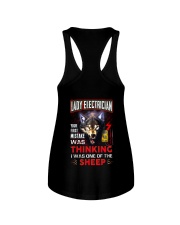 Lady Electrician - I'm the Wolf Ladies Flowy Tank thumbnail