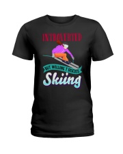 SKIING Ladies T-Shirt tile