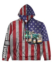 TRUCKER Women's All Over Print Hoodie front