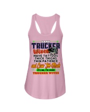 Trucker's Wife Ladies Flowy Tank tile