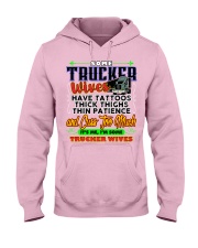 Trucker's Wife Hooded Sweatshirt front