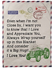 Farmer's Girl Premium Large Fleece Blanket - 60" x 80" front