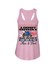 Trucker's Wife Ladies Flowy Tank tile