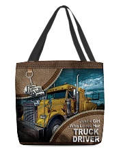 TRUCKER'S GIRL All-over Tote front