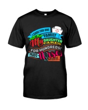 PROUD NURSE'S MOM Classic T-Shirt front