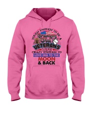 Veteran's Wife Hooded Sweatshirt tile