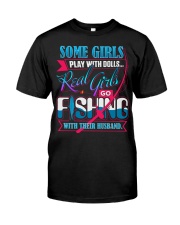 PERFECT HOODIE FOR A FISHING WIFE Classic T-Shirt thumbnail