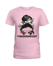 Trucker's Wife Ladies T-Shirt tile