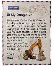 HEO'S Daughter Premium Large Fleece Blanket - 60" x 80" front