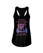 Trucker's Mom Ladies Flowy Tank tile