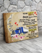 TRUCKER'S WIFE - Premium 14x11 Gallery Wrapped Canvas Prints aos-canvas-pgw-14x11-lifestyle-front-13