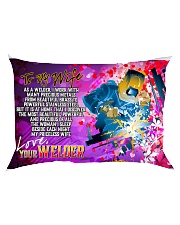 GIFT FOR A WELDER'S WIFE - PREMIUM Rectangular Pillowcase back