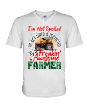 Farmer's Girl V-Neck T-Shirt tile