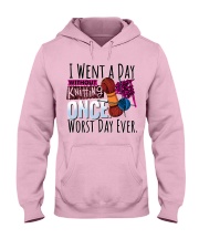 Knitting Hooded Sweatshirt front