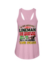 Lineman's Wife Ladies Flowy Tank tile