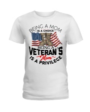 Veteran's Mom Ladies T-Shirt tile