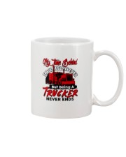 RETIRED TRUCKER Mug tile