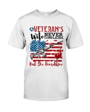 VETERAN'S WIFE Classic T-Shirt front
