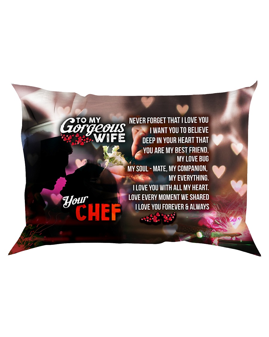 GIFT FOR A CHEF'S WIFE - PREMIUM Rectangular Pillowcase