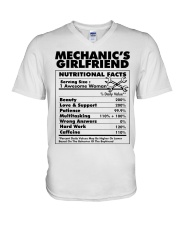 Mechanic's Girlfriend V-Neck T-Shirt tile