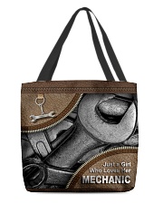 MECHANIC'S GIRL All-over Tote front