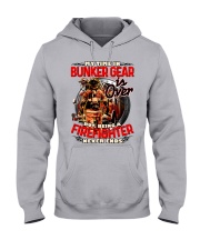 Retired Firefighter Hooded Sweatshirt front