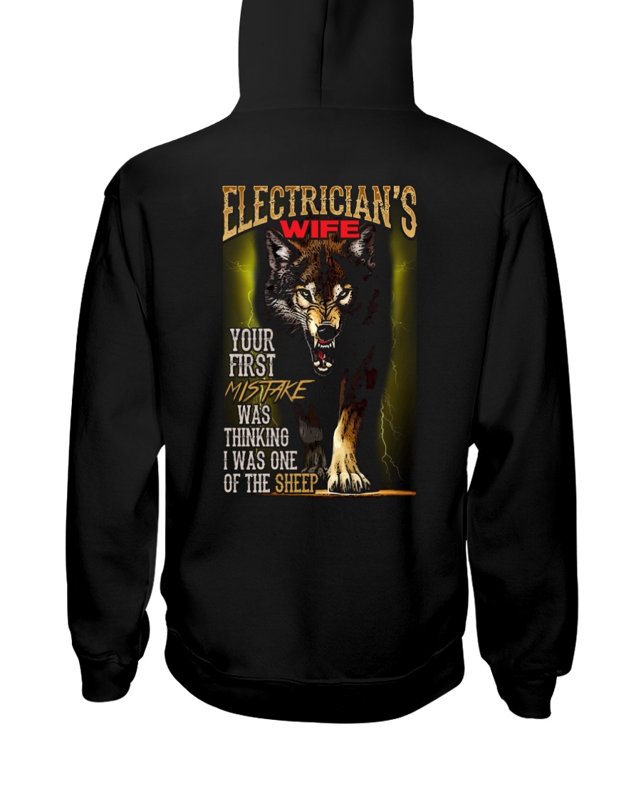 ELECTRICIAN'S WIFE - I'M THE WOLF Hooded Sweatshirt