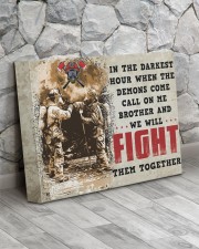 FIREFIGHTER - Premium 14x11 Gallery Wrapped Canvas Prints aos-canvas-pgw-14x11-lifestyle-front-13