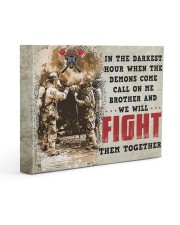 FIREFIGHTER - Premium 14x11 Gallery Wrapped Canvas Prints front