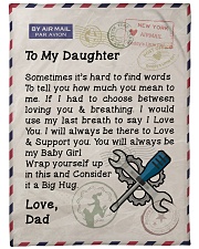 Mechanic's Daughter Premium Large Fleece Blanket - 60" x 80" front