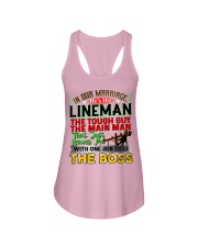 Lineman's Wife Ladies Flowy Tank tile