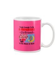 I Am A Firefighter's Girlfriend Mug tile