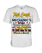 Mechanic's Wife V-Neck T-Shirt tile