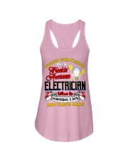 Electrician's Girlfriend Ladies Flowy Tank tile