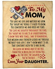 Mechanic's Mom Premium Large Fleece Blanket - 60" x 80" front