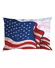 GIFT FOR A VETERAN'S WIFE - PREMIUM Rectangular Pillowcase back