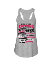Camping Lady's Husband Ladies Flowy Tank tile