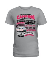 Camping Lady's Husband Ladies T-Shirt tile